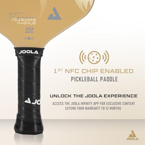 JOOLA Magnus CAS 14mm Pickleball Paddle – Edgeless, Lightweight Carbon Fiber, Extra Long Reach, Tyson McGuffin Design