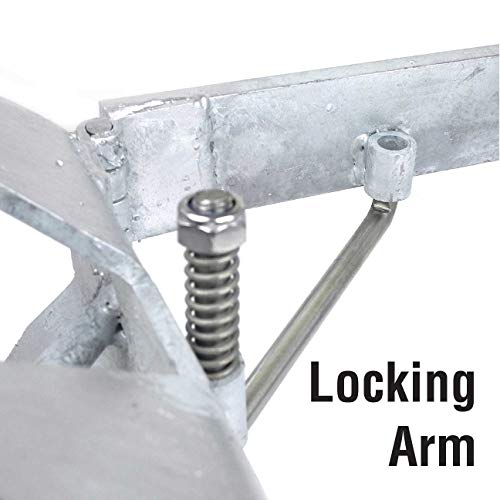 Seachoice 19 lb Hot-Dipped Galvanized Steel Fold-and-Hold Boat Anchor