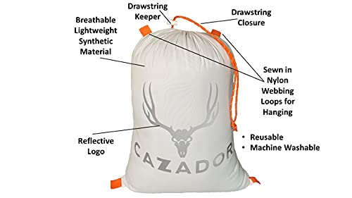 CAZADOR Reusable Lightweight Game Bags Set for Hunting - 7 Piece