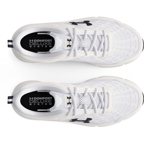 Men's Running Shoes - Under Armour Charged Assert 10 White/Black/Black 11