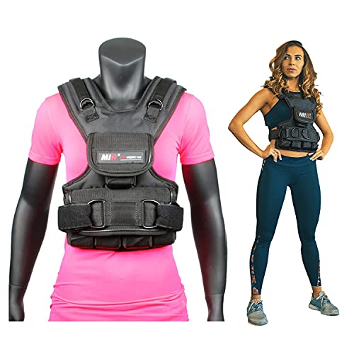 Weighted Vest 10lbs - Solid Iron Weights for Fitness & Training - Variation of THIS listing