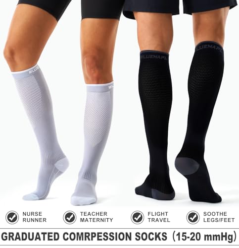 Compression Socks for Men & Women - Support Athletic & Running Circulation