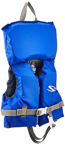 Blue Infant Life Vest - USCG Approved Baby & Toddler PFD for Water Safety