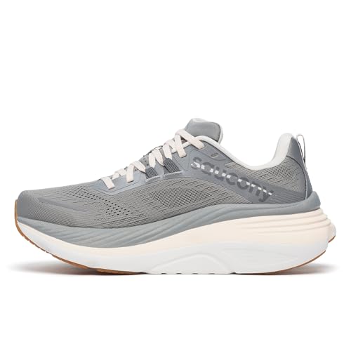 Saucony Women's Hurricane 24 Running Sneakers - Cinder/Gum, Size 11