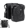 KEMIMOTO Waterproof Bike Pannier 2-Pack Black 60L with Laptop Sleeve for Cycling