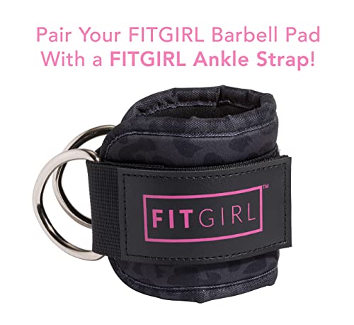 Black Leopard Deluxe Squat and Hip Thrust Pad for Comfortable Leg Workouts
