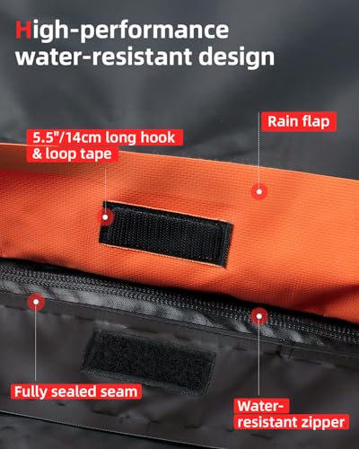 Abahub 21 Cu Ft Roof Cargo Carrier Waterproof Car Roof Storage Bag SUV