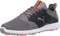 PUMA Ignite PWRADAPT Caged Golf Shoes 8.5 Quiet Shade Bronze Black