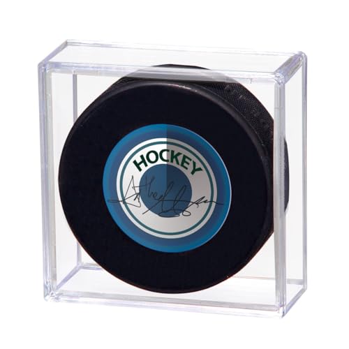Hockey Puck Display Holder for Memorabilia and Signed Pucks - 2-Piece