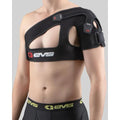 Black XL Shoulder Brace with X-Strap Support - Compression Medical Grade