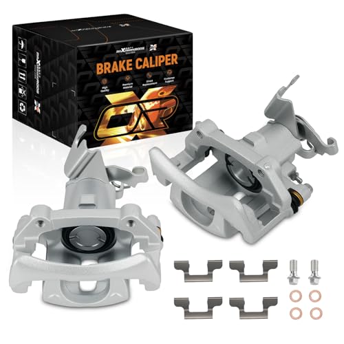 maXpeedingrods Brake Calipers for Ford Mustang 2011-2014 2010-2014 4.0L 4.6L V8 5.0L Rear Left Right Set 18B4926+18B4927