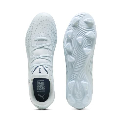 PUMA Men's Future 9 Match Soccer Cleats Icy Blue-Blue Jewel 9.5