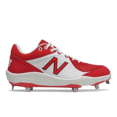 New Balance Men's Fresh Foam 3000 V7 Molded Running Shoes 13 Red/White