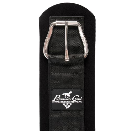 30-Inch Professional's Choice SMX Western Horse Cinch Black