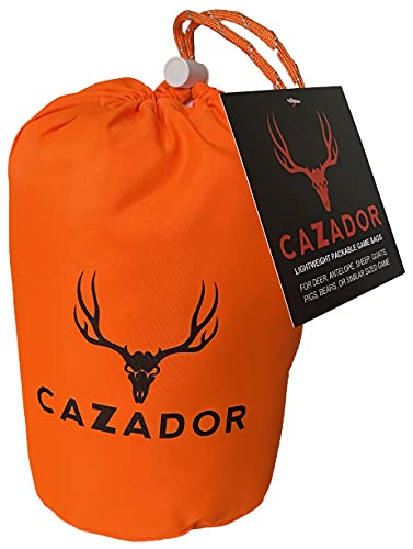 CAZADOR Reusable Lightweight Game Bags Set for Hunting - 7 Piece