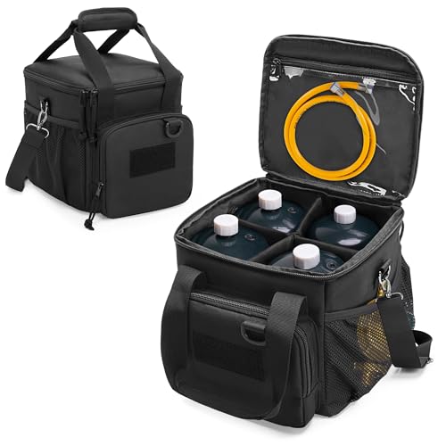 Propane Tank Storage Bag Holds 4 Mini 1LB Gas Tanks Camping Gear