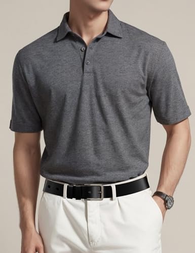 Men's Dress Belt - Genuine Leather Casual Belt for Men 1.5 Inch Width