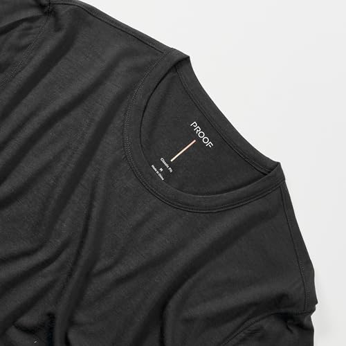 Men's Merino Wool Travel T-Shirt - Odor-Resistant, 72-Hour Wear