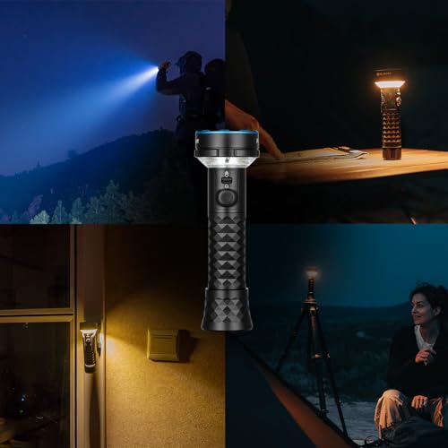 OLIGHT Prowess Rechargeable Flashlight Black, 5000 Lumens, Multi-Function with Holster