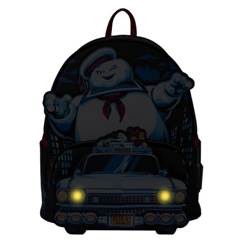 Ghostbusters Mini Backpack Light-Up Chase Scene - Kids & Adults Collectible Bag