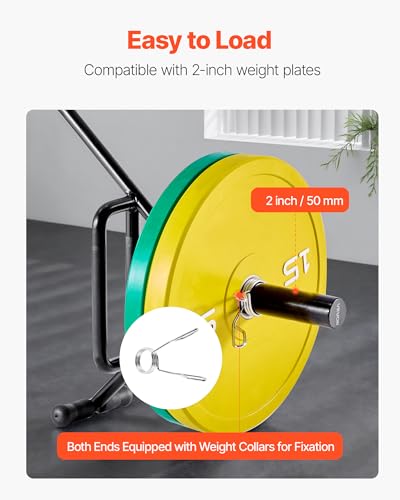 Heavy-Duty Hex Trap Barbell for Strength Training - Supports 800 lbs