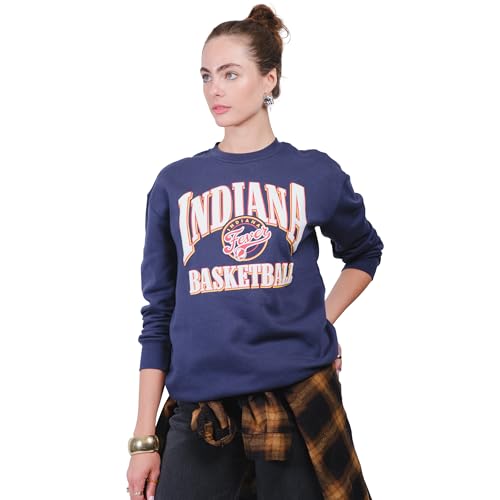 Women's WNBA Oversized Crew Sweatshirt - Indiana Fever Small Team Color
