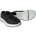 Pyramid Men’s Path Lite 'Hey Bro' Bowling Shoes Midnight Static - Lightweight, Breathable Knit, Athletic Fit, Slip-On