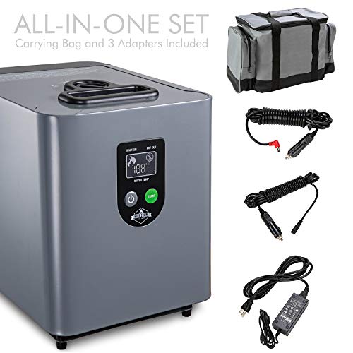 Hike Crew Portable Propane Tankless Water Heater & Shower with LCD Display