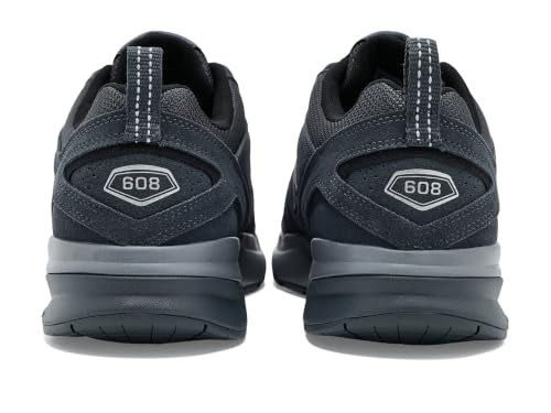 New Balance Men's 608 V5 Cross Trainer Shoes 12 Wide Orca Gunmetal