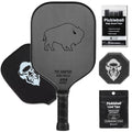 Bison Paddles The Rampage Control Carbon Fiber Pickleball Paddle - Spin & Precision