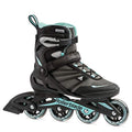 Rollerblade Zetrablade Women's Inline Fitness Skates - Black Light Blue, Size 7