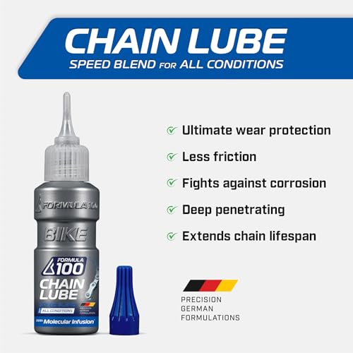 All Conditions Bike Chain Lube - 50mL Bicycle Lubricant for Mountain, Road & Gravel