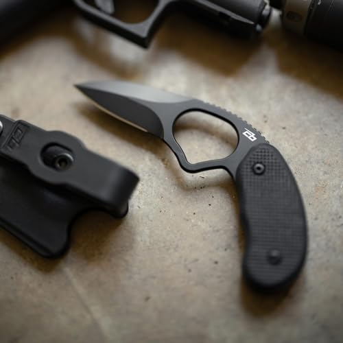 Colonel Blades Sparrow F Fixed Blade Knife - AUS-8 Steel, G10 Handle, Compact EDC
