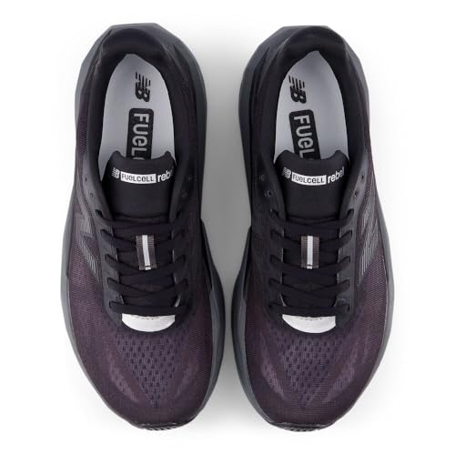 New Balance Women's FuelCell Rebel V5 Running Shoes - Black/Castlerock/Black Cement, Size 11