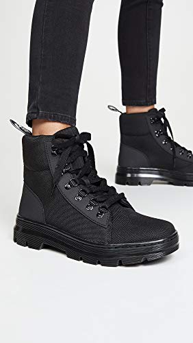 Dr. Martens Women's Ajax 6-Eye Leather Boot - Black, Extra Tough, Size 8