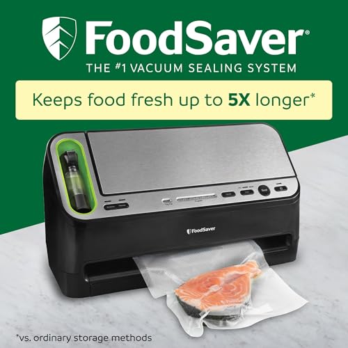 Vacuum Sealer Machine with Automatic Detection & Starter Kit - FoodSaver V4400