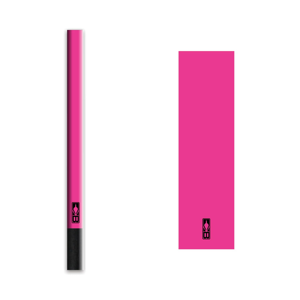 Bohning 4" Solid Arrow Wraps, Small, Hot Pink