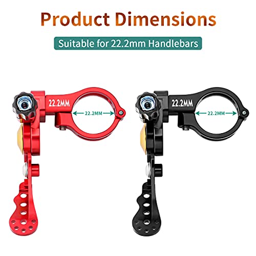 Black Bike Dropper Post Lever | Mountain and Road Bike Remote Control