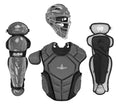 All-Star Top Star Series Baseball Catcher's Equipment Kit Graphite Ages 9-12