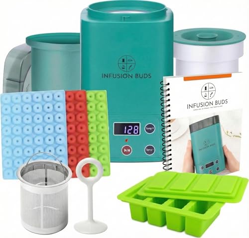 Herb Decarboxylator and Infuser - 2-in-1 Butter & Gummy Maker, Green
