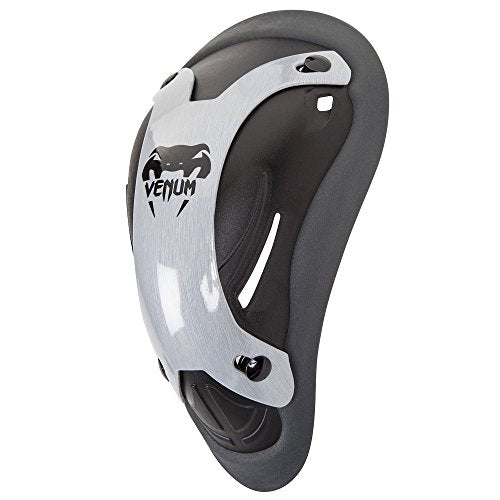 Venum Competitor Groinguard - Black/Grey Large Shock Absorbing Cup for Athletes