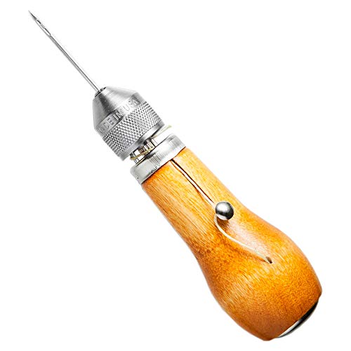Canvas Tent Repair Kit with Glue, Sewing Awl, Heavy Canvas & Waxed Thread