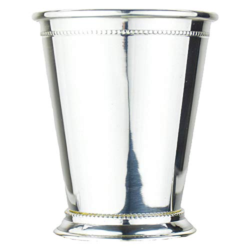 Prince of Scots Copper Mint Julep Cup with Silver Plate - 12 Ounce, Gift Boxed, Variation 1