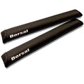 DORSAL Aero Roof Rack Pads - SunGuard No Fade, 28 Inch Black - Pack of 2 for Crossbars, Surfboards, Kayaks, Snowboards
