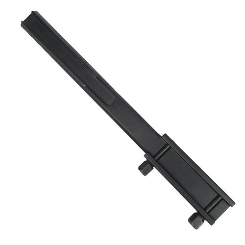 24-Slot Picatinny Rail Riser Mount, 10" Length Flat Top Mount Adapter and Riser (Low - 0.5") (MT050-24)