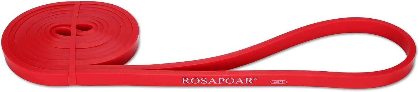 ROSAPOAR Resistance Band - Natural Latex Pull-Up Band for Home & Gym Workouts | Fitness Stretching & Powerlifting