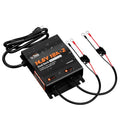 LiTime 2 Bank 12V 10A Waterproof LiFePO4 Battery Charger - 14.6V Output