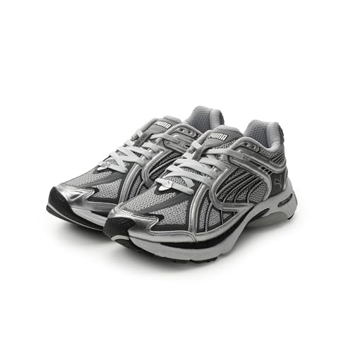 PUMA Skyjet Prisco Men's Sneakers Gray Silver Size 8.5 - Mesh & Metallic Design