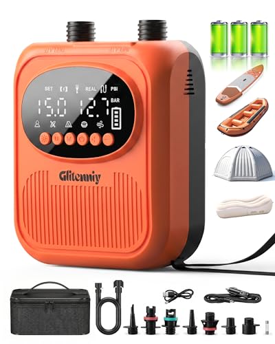 Electric Paddle Board Pump 13500mAh Rechargeable Inflator for SUP & Inflatable Boats