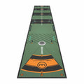 Wellputt 10ft Golf Putting Training Mat - Medium/Fast Green, Professional Practice Aid